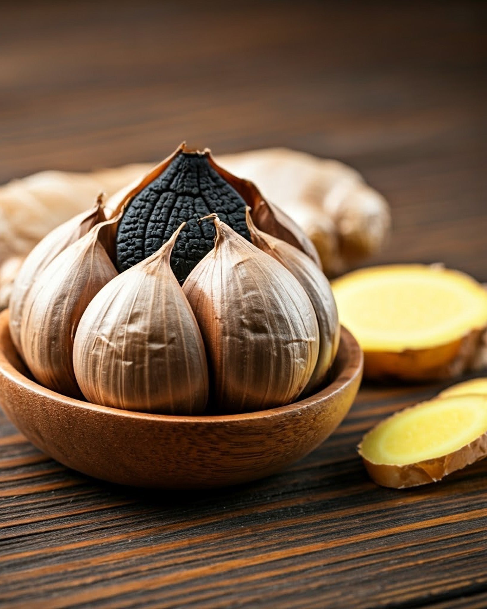 Ginger & Black Garlic Olive Oil
